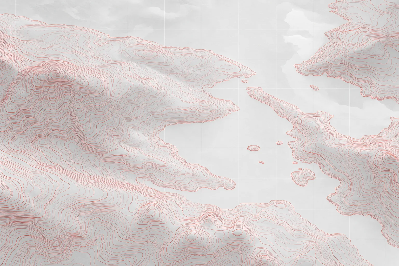 Abstract visualisation of a GIS asset network over a suburban map